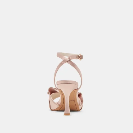 LUNETE HEELS LT BLUSH SATIN