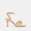 LUNETE HEELS LT NATURAL WOVEN RAFFIA