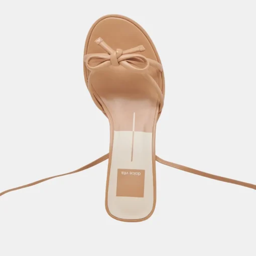 MAISON HEELS LIGHT TAN LEATHER