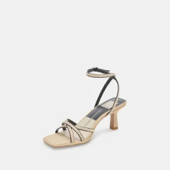 MANJI BRAID HEELS BLACK NATURAL JUTE