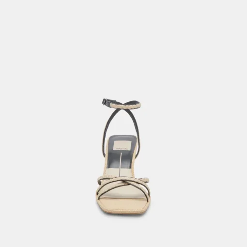MANJI BRAID HEELS BLACK NATURAL JUTE