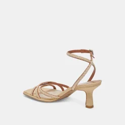 MANJI BRAID HEELS BROWN NATURAL JUTE