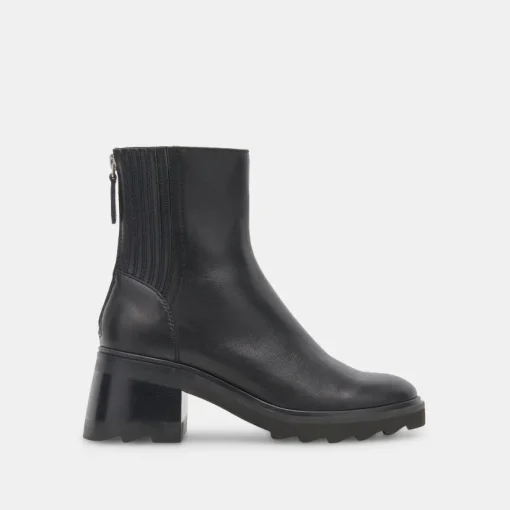 MARTEY H2O WIDE BOOTS BLACK LEATHER