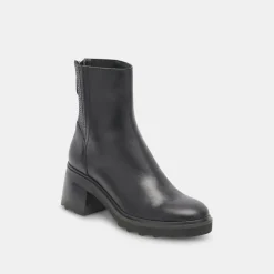 MARTEY H2O WIDE BOOTS BLACK LEATHER