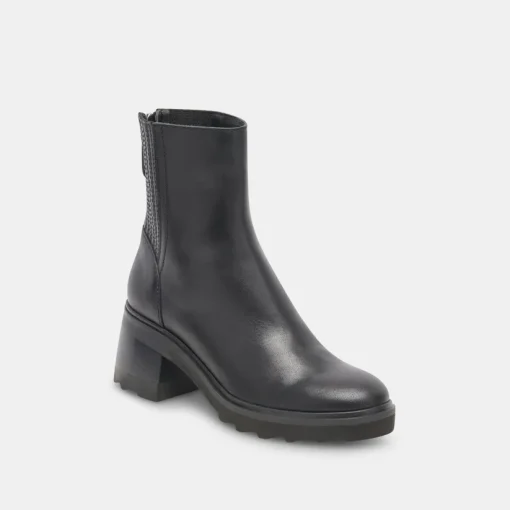 MARTEY H2O WIDE BOOTS BLACK LEATHER