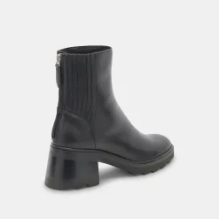 MARTEY H2O WIDE BOOTS BLACK LEATHER