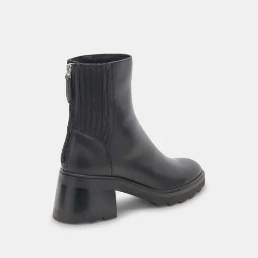 MARTEY H2O WIDE BOOTS BLACK LEATHER