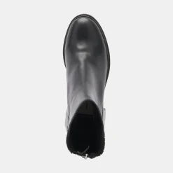 MARTEY H2O WIDE BOOTS BLACK LEATHER