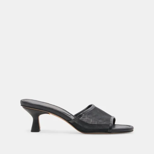 MEEZA HEELS ONYX MESH