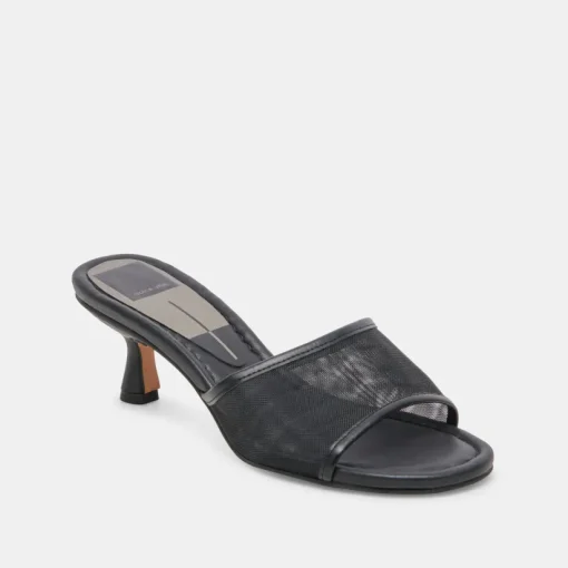 MEEZA HEELS ONYX MESH
