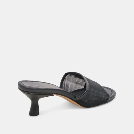 MEEZA HEELS ONYX MESH