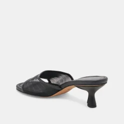 MEEZA HEELS ONYX MESH