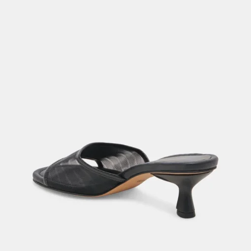MEEZA HEELS ONYX MESH
