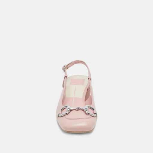 MELLI HEELS PINK CRINKLE PATENT