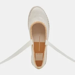 MORGAN FLATS IVORY CANVAS