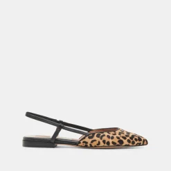 NARAH FLATS LEOPARD CALF HAIR