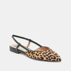 NARAH FLATS LEOPARD CALF HAIR