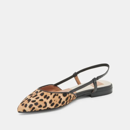 NARAH FLATS LEOPARD CALF HAIR