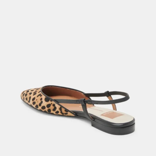 NARAH FLATS LEOPARD CALF HAIR