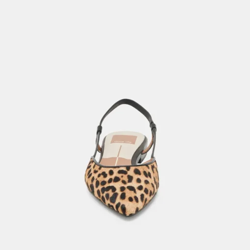 NARAH FLATS LEOPARD CALF HAIR