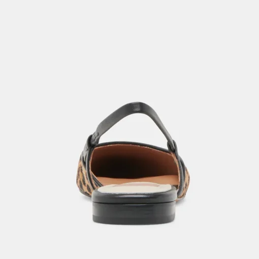 NARAH FLATS LEOPARD CALF HAIR