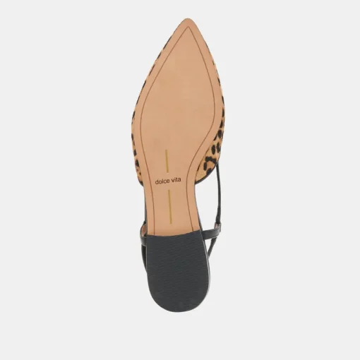 NARAH FLATS LEOPARD CALF HAIR