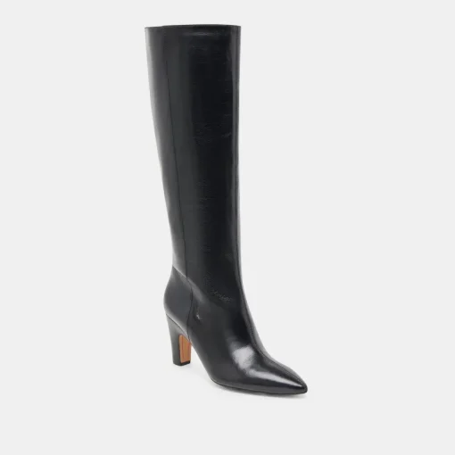 NELAS BOOTS BLACK LEATHER
