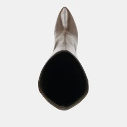 NELAS BOOTS DARK OLIVE LEATHER