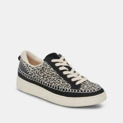 NICONA SNEAKERS WHITE BLACK KNIT