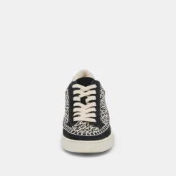 NICONA SNEAKERS WHITE BLACK KNIT