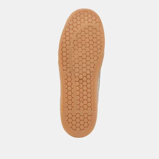 NOTICE EYELET PERF SNEAKERS WHITE LEATHER