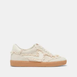NOTICE LACE SNEAKERS IVORY SUEDE