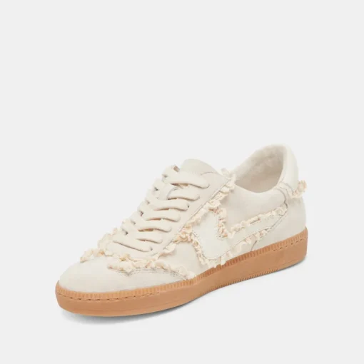 NOTICE LACE SNEAKERS IVORY SUEDE