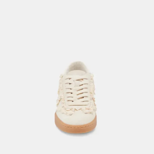 NOTICE LACE SNEAKERS IVORY SUEDE