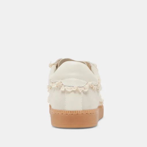 NOTICE LACE SNEAKERS IVORY SUEDE
