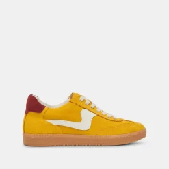NOTICE SNEAKERS MUSTARD SUEDE