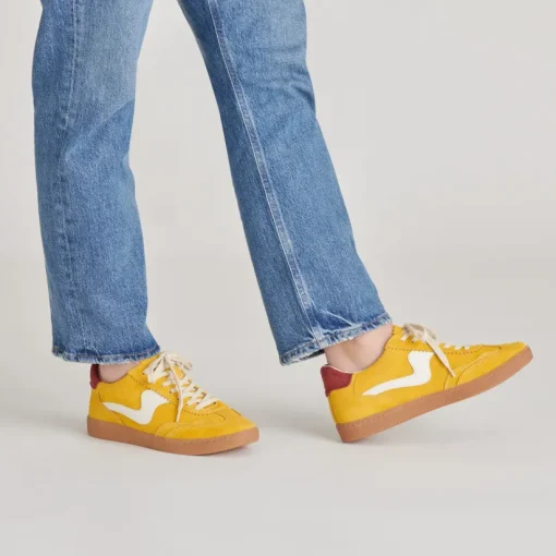 NOTICE SNEAKERS MUSTARD SUEDE