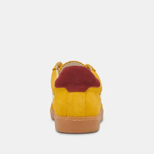 NOTICE SNEAKERS MUSTARD SUEDE