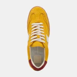 NOTICE SNEAKERS MUSTARD SUEDE