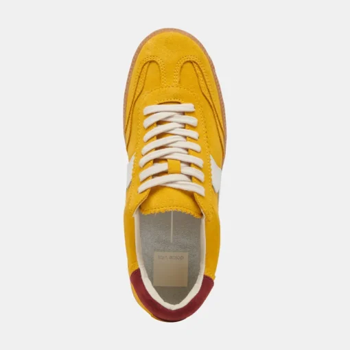 NOTICE SNEAKERS MUSTARD SUEDE