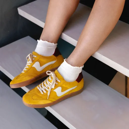 NOTICE SNEAKERS MUSTARD SUEDE