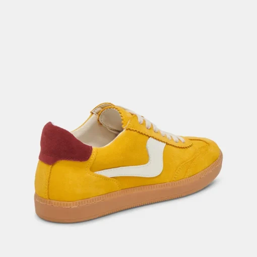 NOTICE SNEAKERS MUSTARD SUEDE