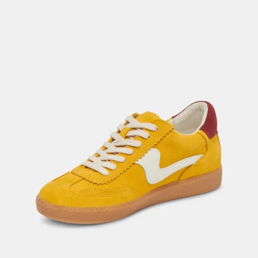 NOTICE SNEAKERS MUSTARD SUEDE