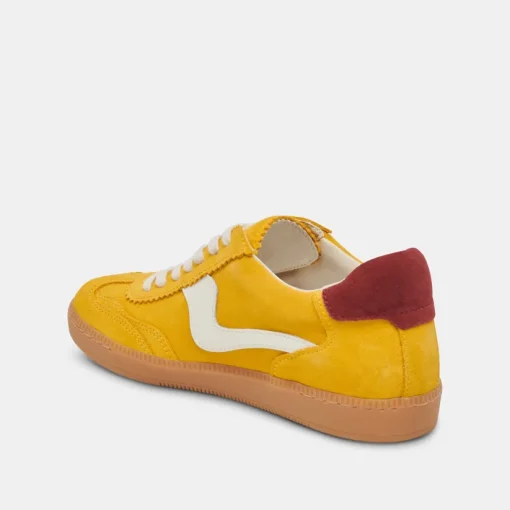 NOTICE SNEAKERS MUSTARD SUEDE