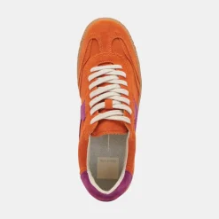 NOTICE SNEAKERS ORANGE MULTI SUEDE