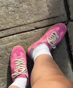 NOTICE SNEAKERS PINK SUEDE