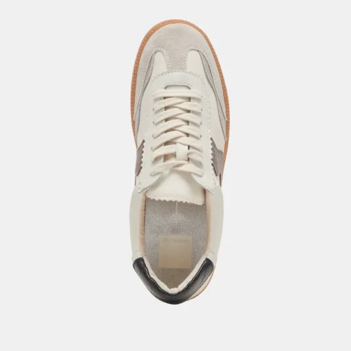 NOTICE SNEAKERS WHITE GREY LEATHER