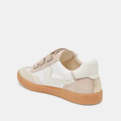 NOTICE VELCRO SNEAKERS IVORY MULTI NYLON