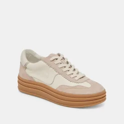 NOTICE X SNEAKERS IVORY MULTI LEATHER