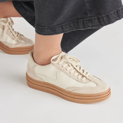 NOTICE X SNEAKERS IVORY MULTI LEATHER